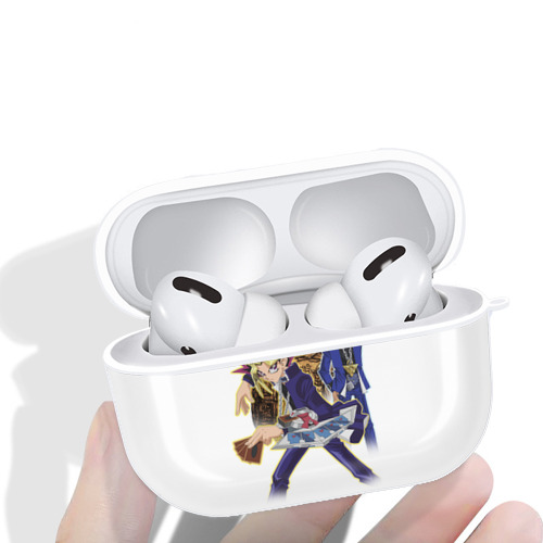 遊☆戯☆王 Yu-Gi-Oh! 【AirPods Pro用】ハードシェル保護ケース 耐衝撃・防指紋・カラビナ付き商品仕様