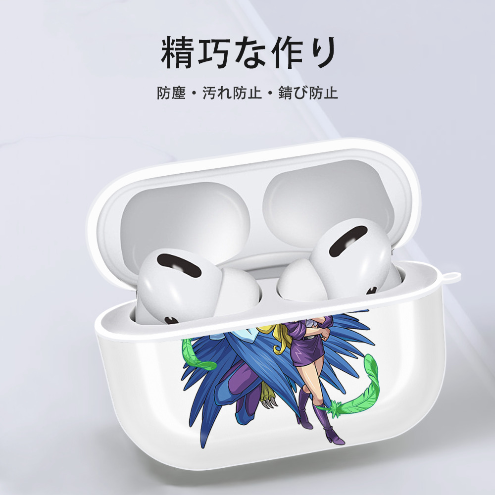 遊☆戯☆王 Yu-Gi-Oh! 【AirPods Pro用】ハードシェル保護ケース 耐衝撃・防指紋・カラビナ付き商品仕様