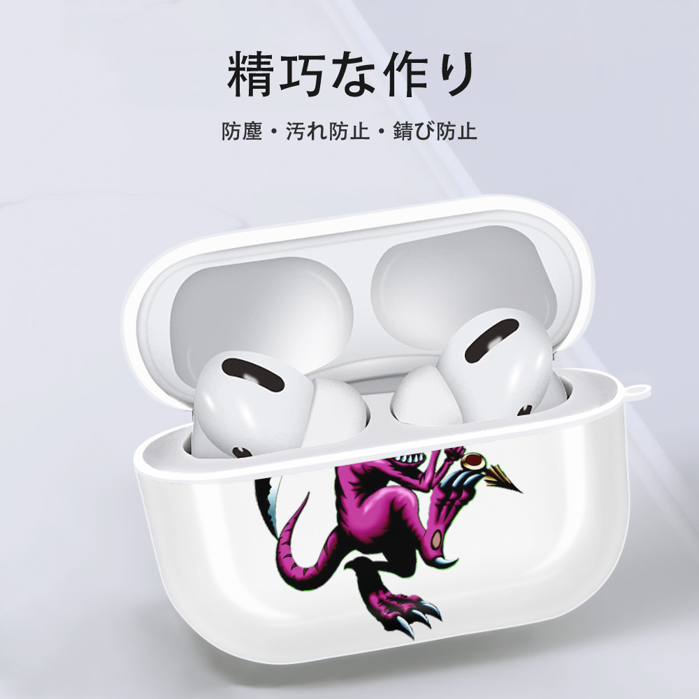 遊☆戯☆王 Yu-Gi-Oh! 【AirPods Pro用】ハードシェル保護ケース 耐衝撃・防指紋・カラビナ付き商品仕様