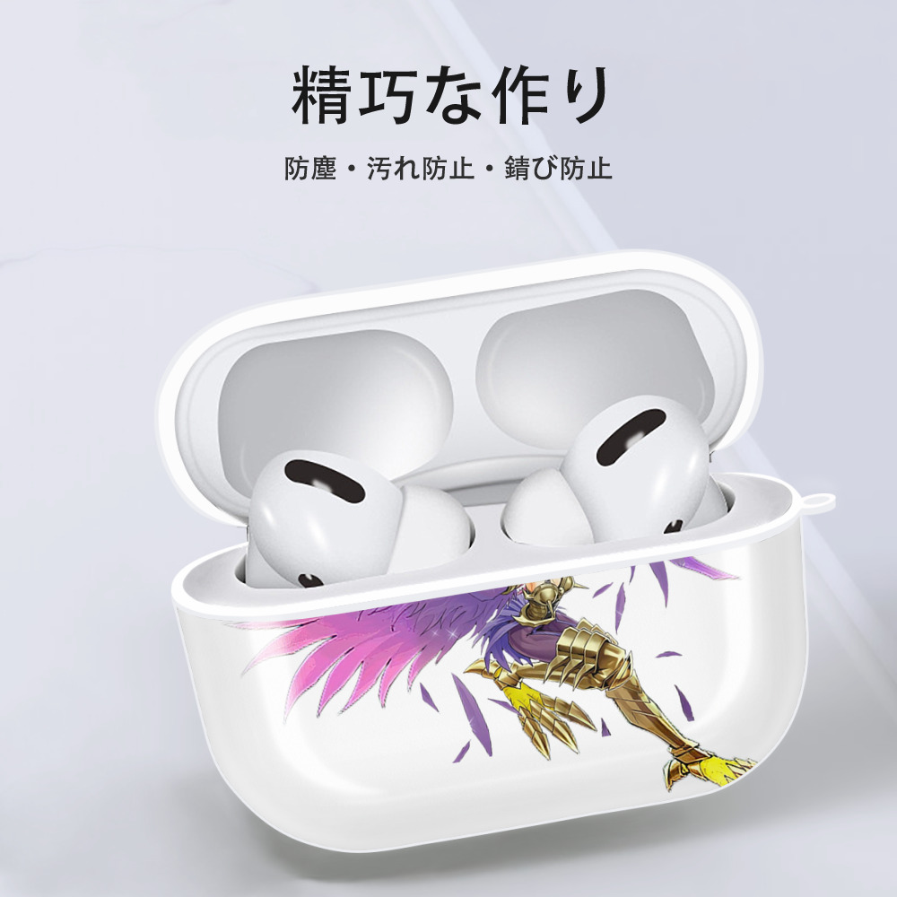 遊☆戯☆王 Yu-Gi-Oh! 【AirPods Pro用】ハードシェル保護ケース 耐衝撃・防指紋・カラビナ付き商品仕様