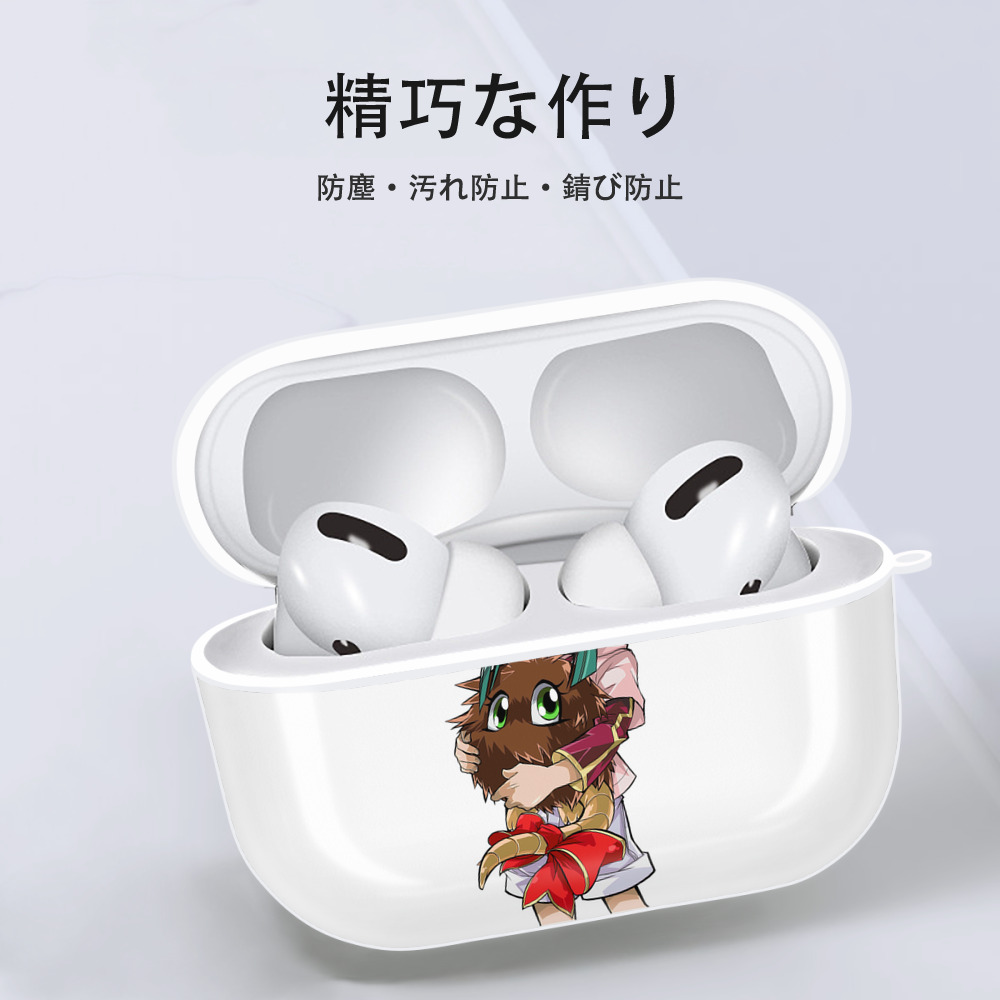 遊☆戯☆王 Yu-Gi-Oh! 【AirPods Pro用】ハードシェル保護ケース 耐衝撃・防指紋・カラビナ付き商品仕様