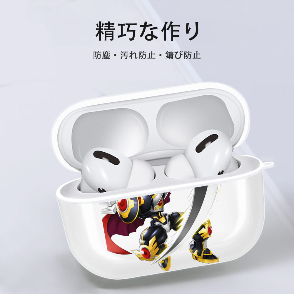 遊☆戯☆王 Yu-Gi-Oh! 【AirPods Pro用】ハードシェル保護ケース 耐衝撃・防指紋・カラビナ付き商品仕様