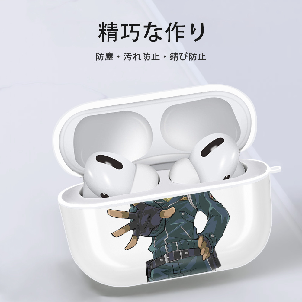 遊☆戯☆王 Yu-Gi-Oh! 【AirPods Pro用】ハードシェル保護ケース 耐衝撃・防指紋・カラビナ付き商品仕様