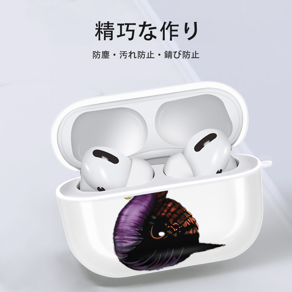 遊☆戯☆王 Yu-Gi-Oh! 【AirPods Pro用】ハードシェル保護ケース 耐衝撃・防指紋・カラビナ付き商品仕様