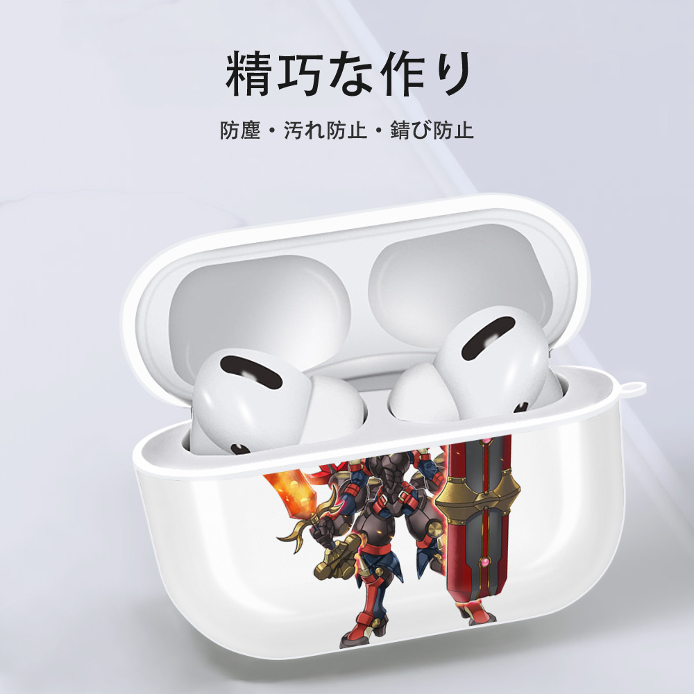 遊☆戯☆王 Yu-Gi-Oh! 【AirPods Pro用】ハードシェル保護ケース 耐衝撃・防指紋・カラビナ付き商品仕様