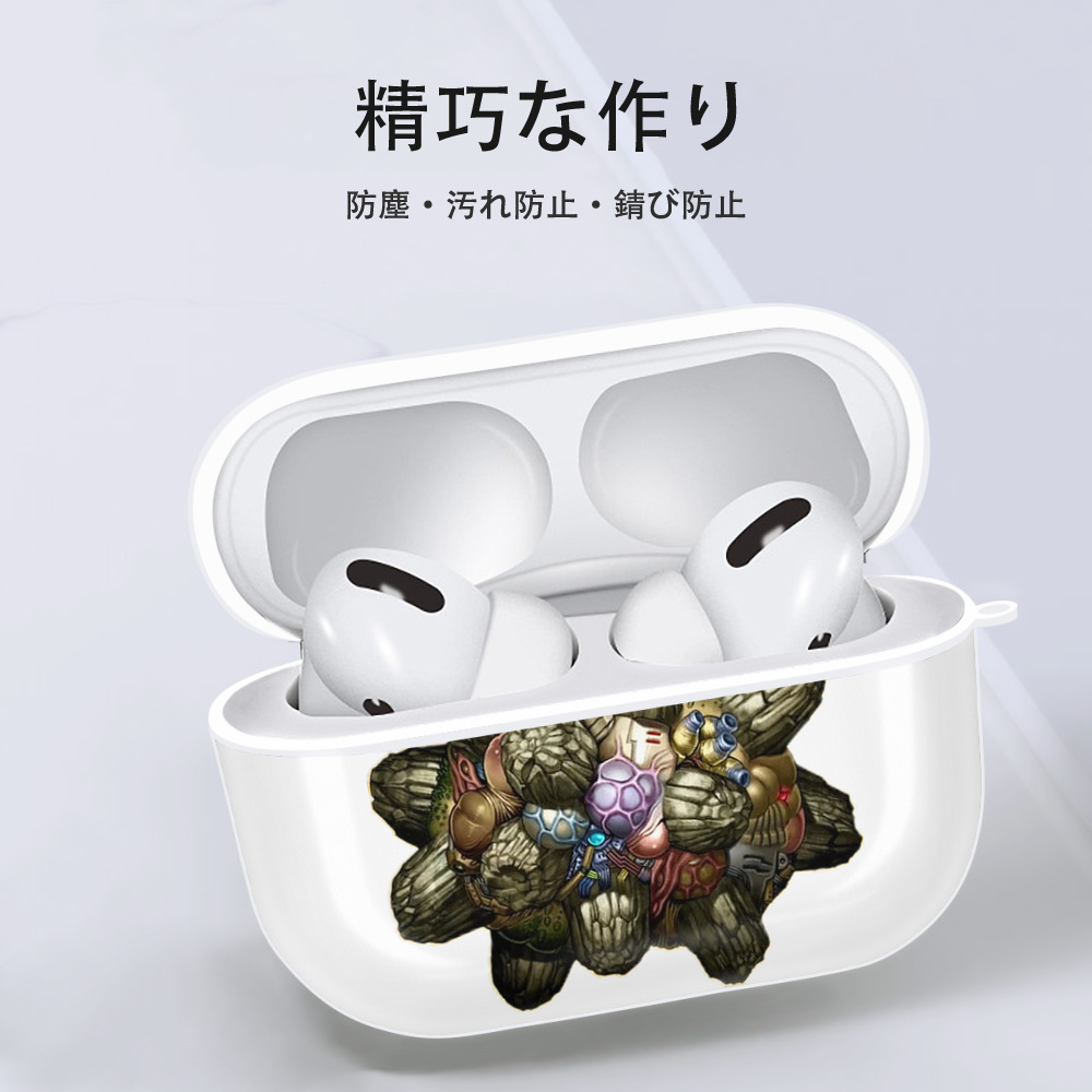 遊☆戯☆王 Yu-Gi-Oh! 【AirPods Pro用】ハードシェル保護ケース 耐衝撃・防指紋・カラビナ付き商品仕様