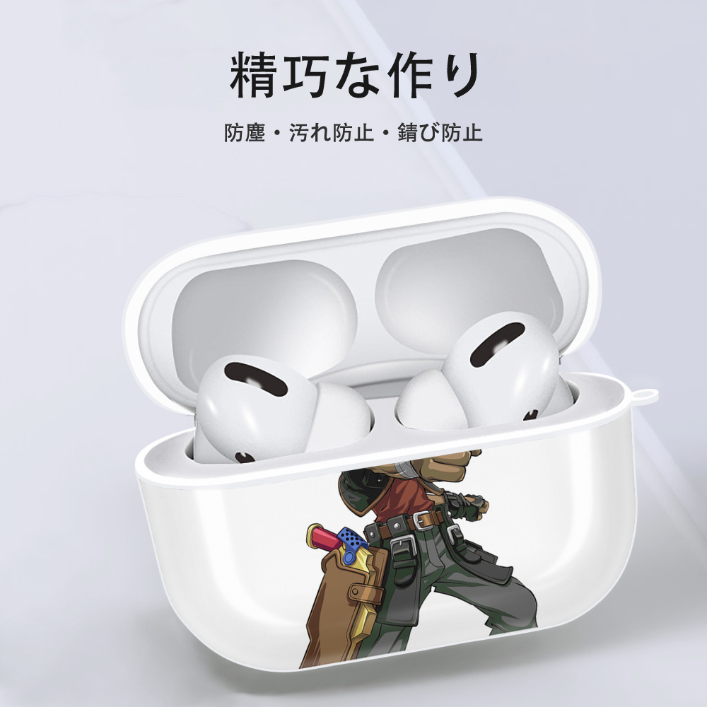 遊☆戯☆王 Yu-Gi-Oh! 【AirPods Pro用】ハードシェル保護ケース 耐衝撃・防指紋・カラビナ付き商品仕様