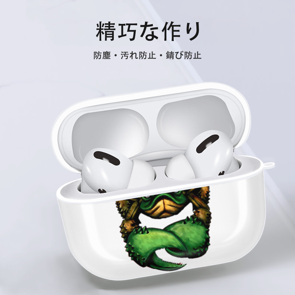 遊☆戯☆王 Yu-Gi-Oh! 【AirPods Pro用】ハードシェル保護ケース 耐衝撃・防指紋・カラビナ付き商品仕様