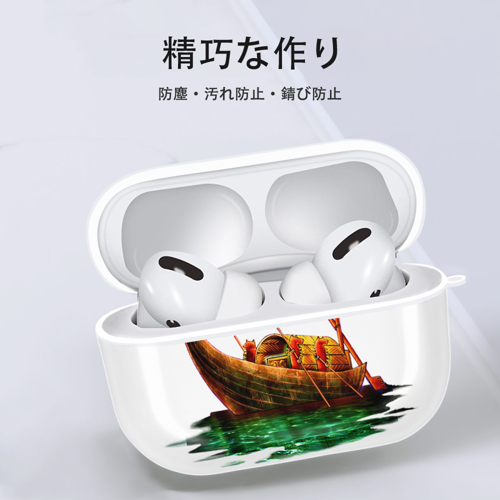 遊☆戯☆王 Yu-Gi-Oh! 【AirPods Pro用】ハードシェル保護ケース 耐衝撃・防指紋・カラビナ付き商品仕様