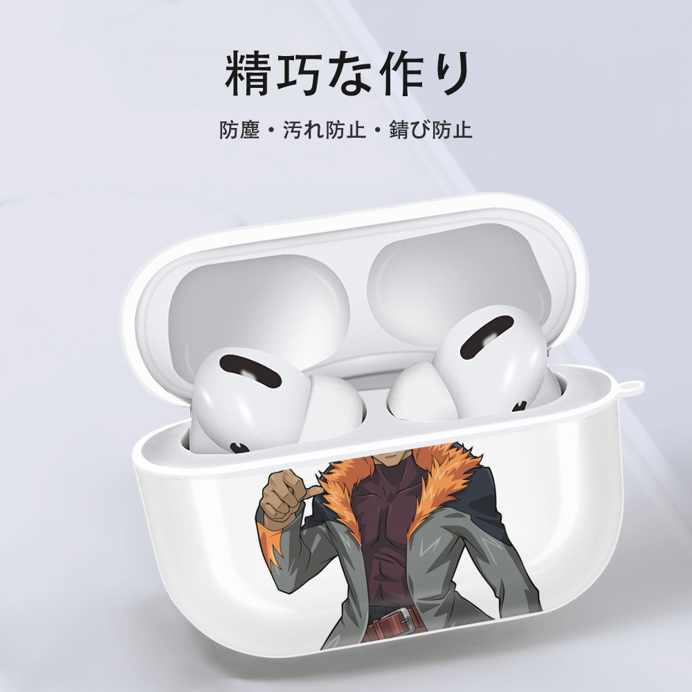 遊☆戯☆王 Yu-Gi-Oh! 【AirPods Pro用】ハードシェル保護ケース 耐衝撃・防指紋・カラビナ付き商品仕様