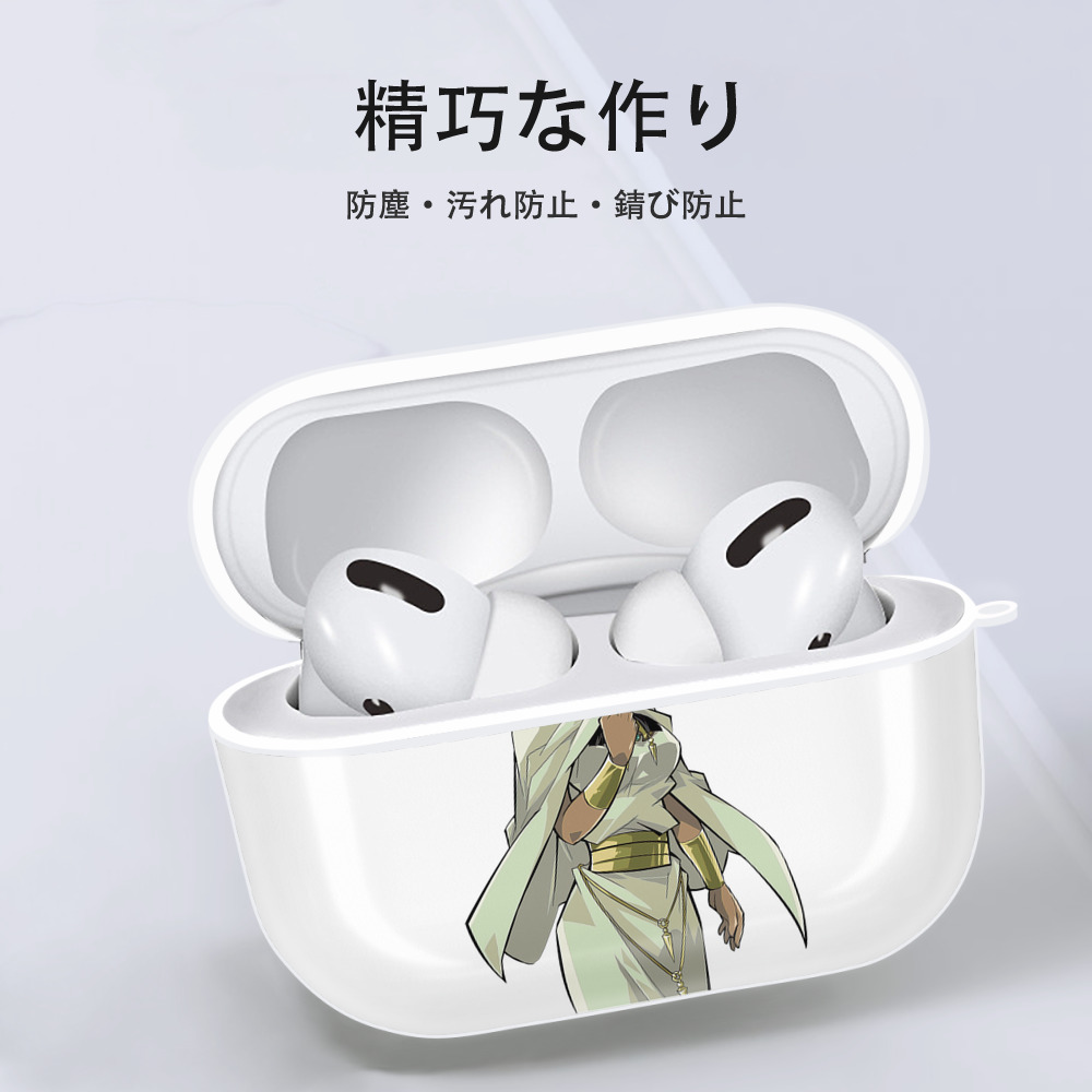 遊☆戯☆王 Yu-Gi-Oh! 【AirPods Pro用】ハードシェル保護ケース 耐衝撃・防指紋・カラビナ付き商品仕様