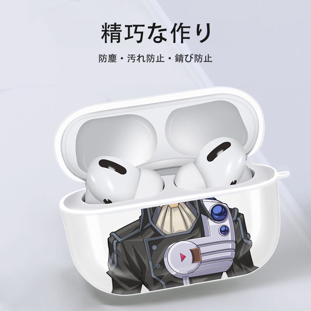 遊☆戯☆王 Yu-Gi-Oh! 【AirPods Pro用】ハードシェル保護ケース 耐衝撃・防指紋・カラビナ付き商品仕様
