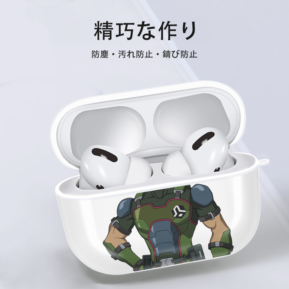 遊☆戯☆王 Yu-Gi-Oh! 【AirPods Pro用】ハードシェル保護ケース 耐衝撃・防指紋・カラビナ付き商品仕様