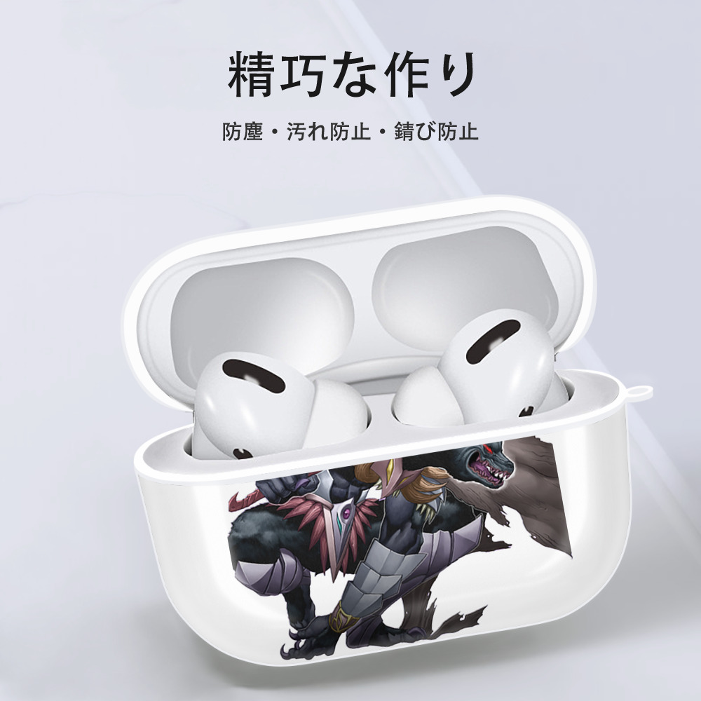 遊☆戯☆王 Yu-Gi-Oh! 【AirPods Pro用】ハードシェル保護ケース 耐衝撃・防指紋・カラビナ付き商品仕様