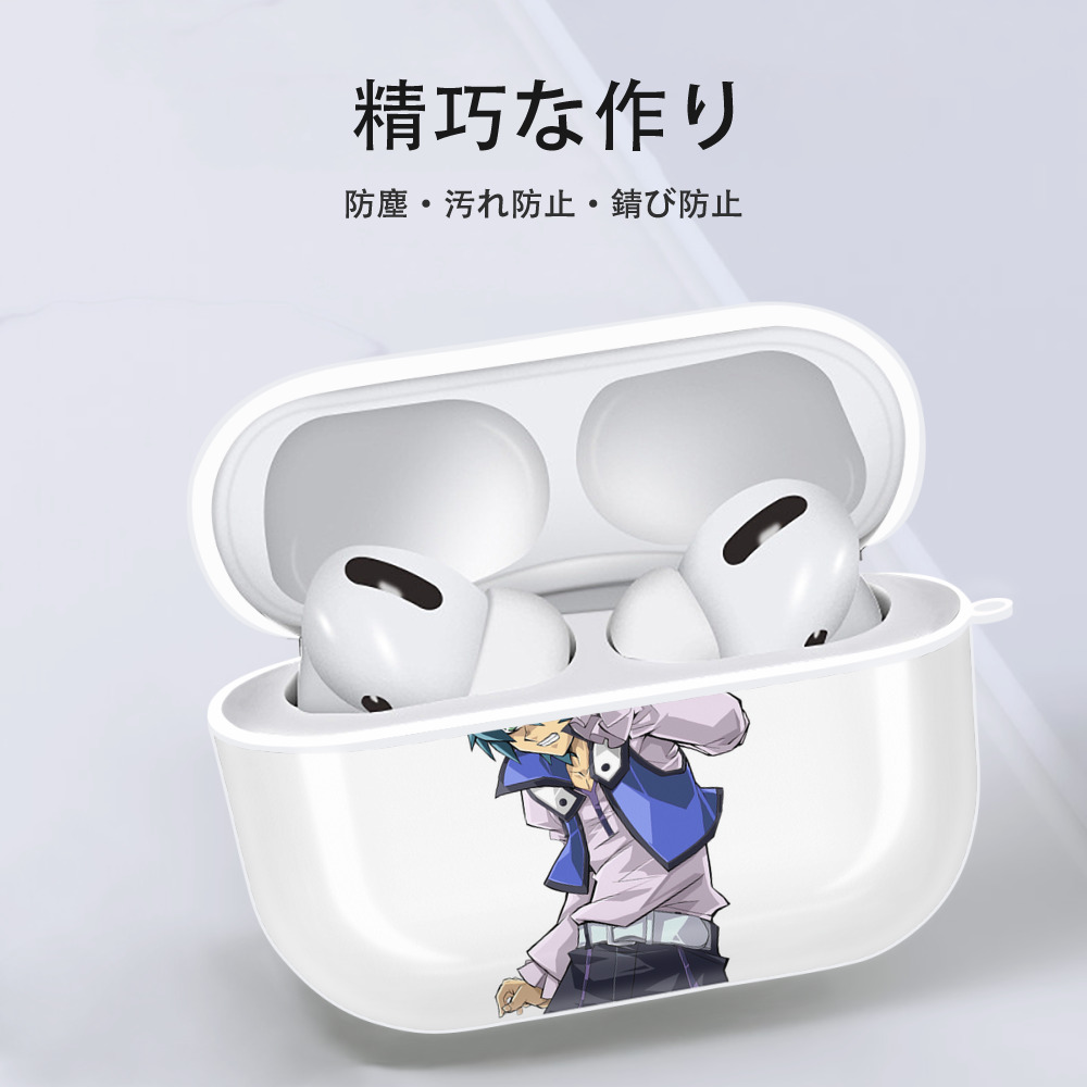遊☆戯☆王 Yu-Gi-Oh! 【AirPods Pro用】ハードシェル保護ケース 耐衝撃・防指紋・カラビナ付き商品仕様