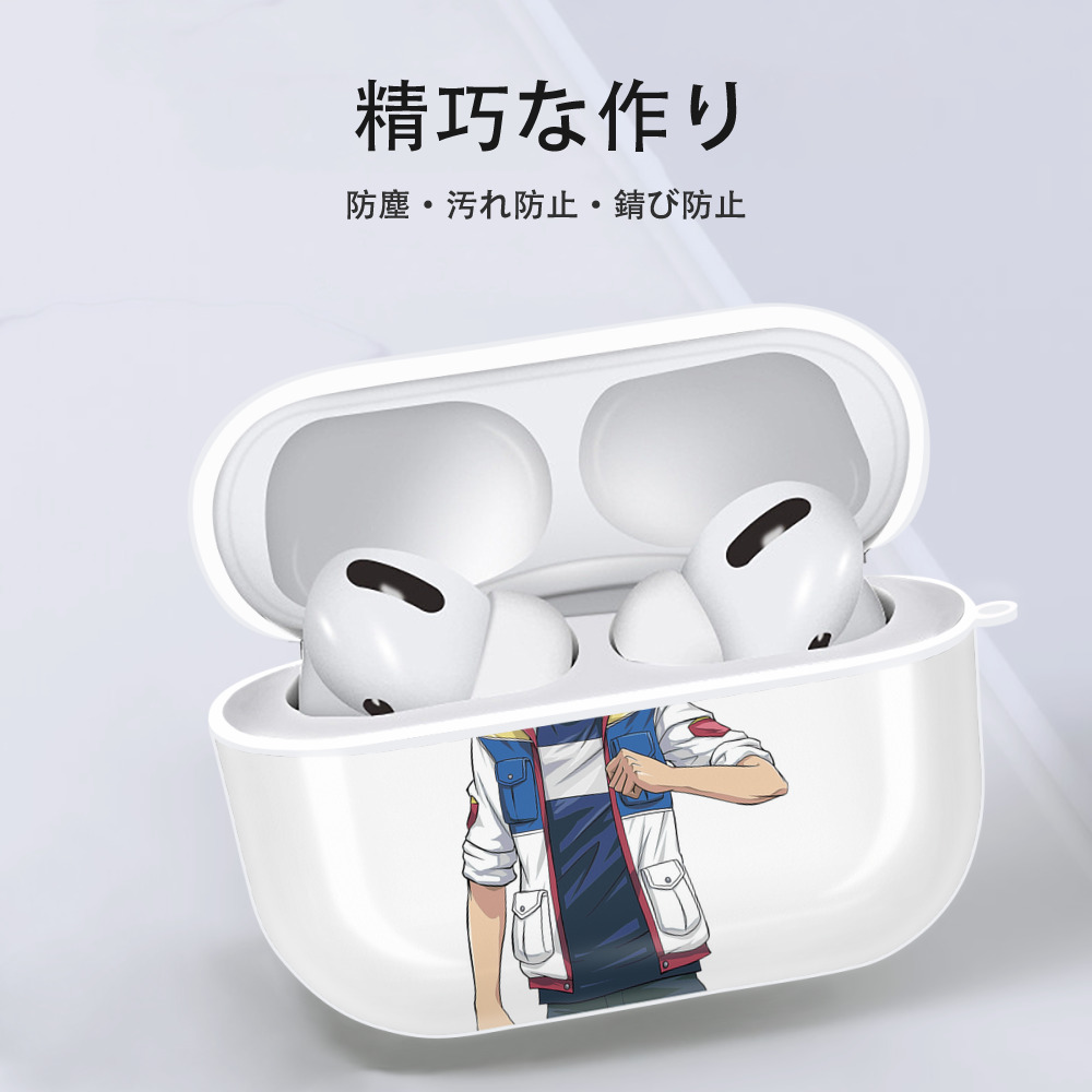遊☆戯☆王 Yu-Gi-Oh! 【AirPods Pro用】ハードシェル保護ケース 耐衝撃・防指紋・カラビナ付き商品仕様