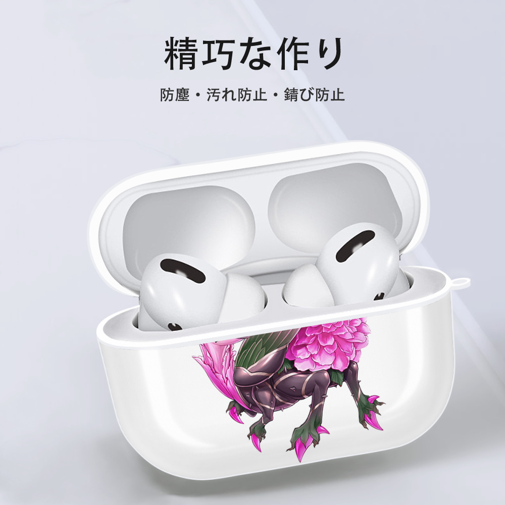 遊☆戯☆王 Yu-Gi-Oh! 【AirPods Pro用】ハードシェル保護ケース 耐衝撃・防指紋・カラビナ付き商品仕様