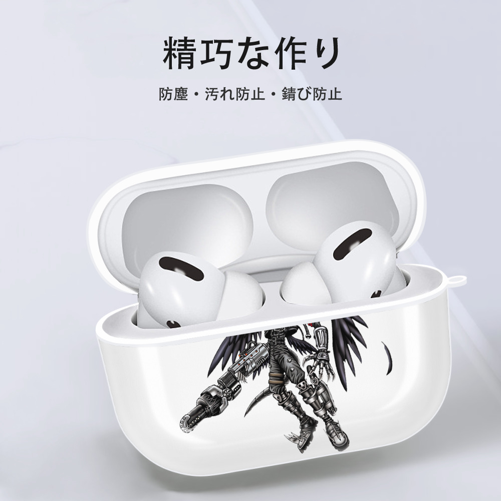 遊☆戯☆王 Yu-Gi-Oh! 【AirPods Pro用】ハードシェル保護ケース 耐衝撃・防指紋・カラビナ付き商品仕様
