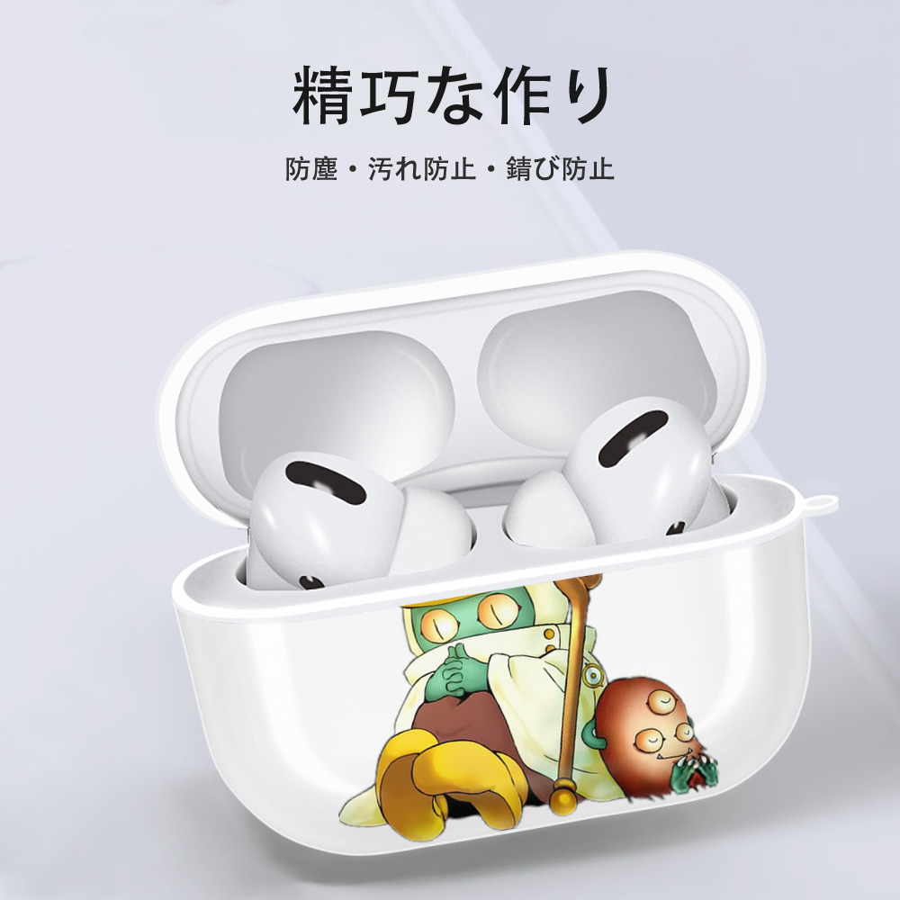 遊☆戯☆王 Yu-Gi-Oh! 【AirPods Pro用】ハードシェル保護ケース 耐衝撃・防指紋・カラビナ付き商品仕様