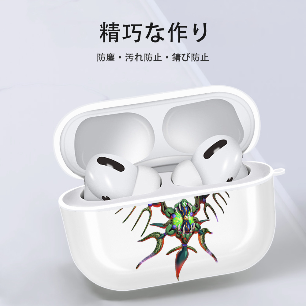 遊☆戯☆王 Yu-Gi-Oh! 【AirPods Pro用】ハードシェル保護ケース 耐衝撃・防指紋・カラビナ付き商品仕様