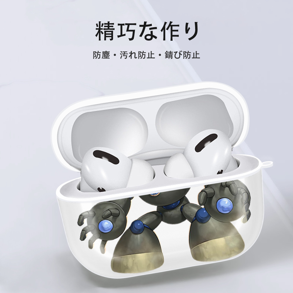 遊☆戯☆王 Yu-Gi-Oh! 【AirPods Pro用】ハードシェル保護ケース 耐衝撃・防指紋・カラビナ付き商品仕様
