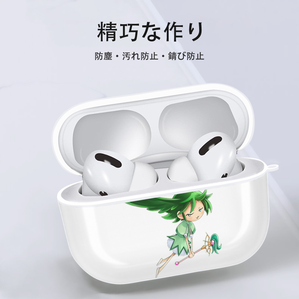 遊☆戯☆王 Yu-Gi-Oh! 【AirPods Pro用】ハードシェル保護ケース 耐衝撃・防指紋・カラビナ付き商品仕様