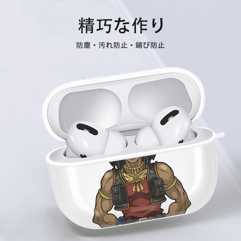 遊☆戯☆王 Yu-Gi-Oh! 【AirPods Pro用】ハードシェル保護ケース 耐衝撃・防指紋・カラビナ付き商品仕様