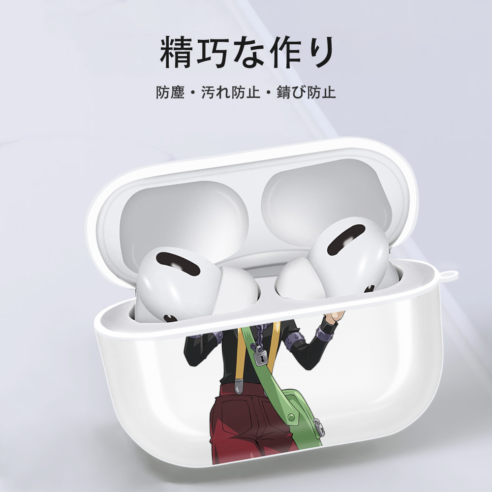 遊☆戯☆王 Yu-Gi-Oh! 【AirPods Pro用】ハードシェル保護ケース 耐衝撃・防指紋・カラビナ付き商品仕様