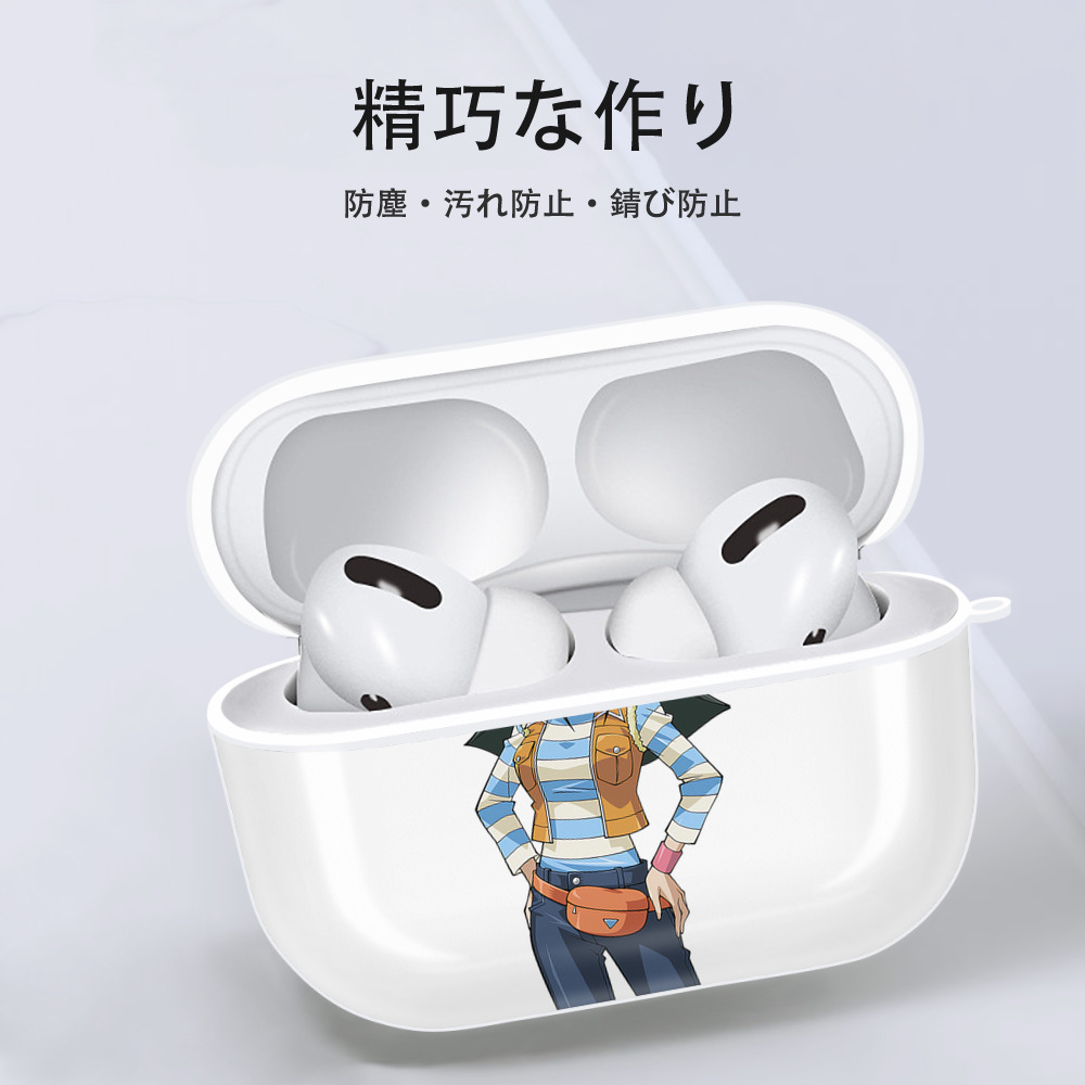 遊☆戯☆王 Yu-Gi-Oh! 【AirPods Pro用】ハードシェル保護ケース 耐衝撃・防指紋・カラビナ付き商品仕様