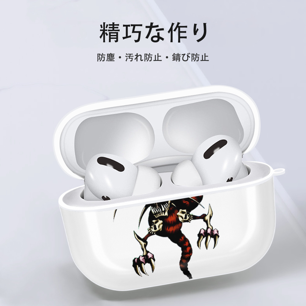 遊☆戯☆王 Yu-Gi-Oh! 【AirPods Pro用】ハードシェル保護ケース 耐衝撃・防指紋・カラビナ付き商品仕様