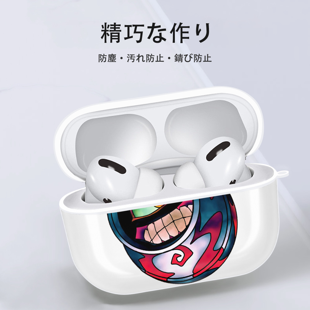 遊☆戯☆王 Yu-Gi-Oh! 【AirPods Pro用】ハードシェル保護ケース 耐衝撃・防指紋・カラビナ付き商品仕様