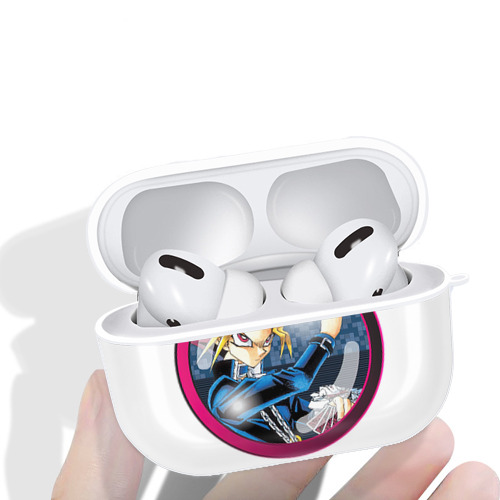 遊☆戯☆王 Yu-Gi-Oh! 【AirPods Pro用】ハードシェル保護ケース 耐衝撃・防指紋・カラビナ付き商品仕様