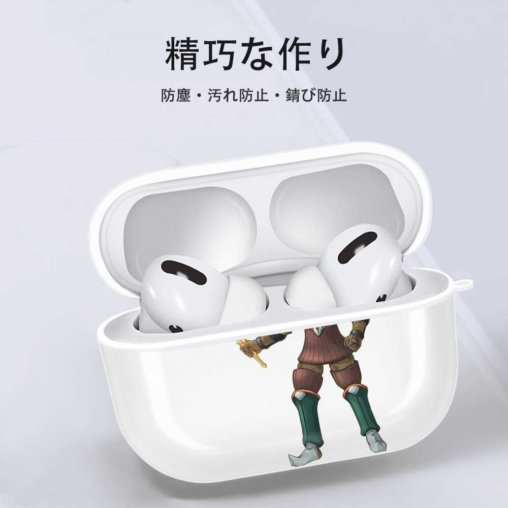 遊☆戯☆王 Yu-Gi-Oh! 【AirPods Pro用】ハードシェル保護ケース 耐衝撃・防指紋・カラビナ付き商品仕様