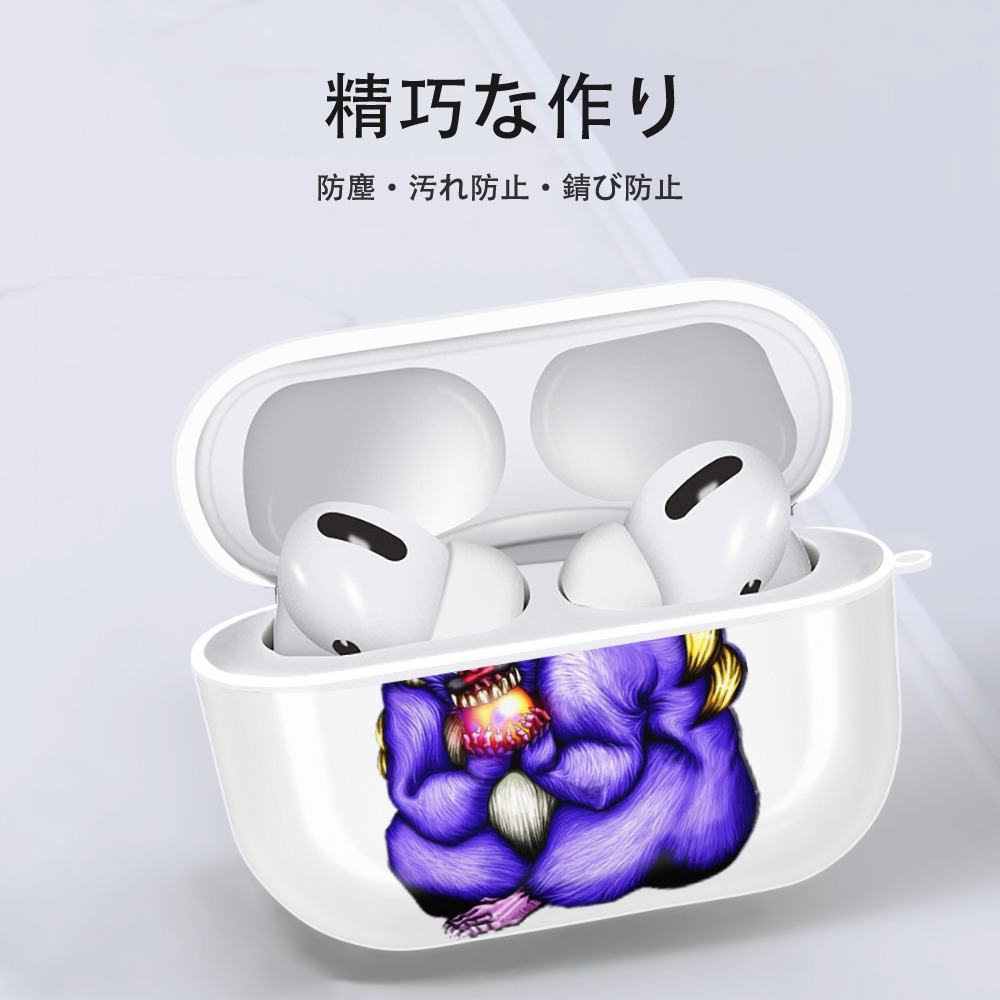 遊☆戯☆王 Yu-Gi-Oh! 【AirPods Pro用】ハードシェル保護ケース 耐衝撃・防指紋・カラビナ付き商品仕様