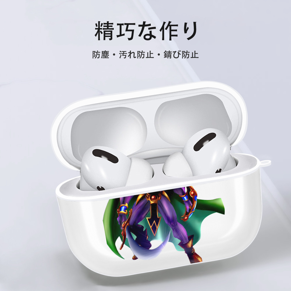 遊☆戯☆王 Yu-Gi-Oh! 【AirPods Pro用】ハードシェル保護ケース 耐衝撃・防指紋・カラビナ付き商品仕様