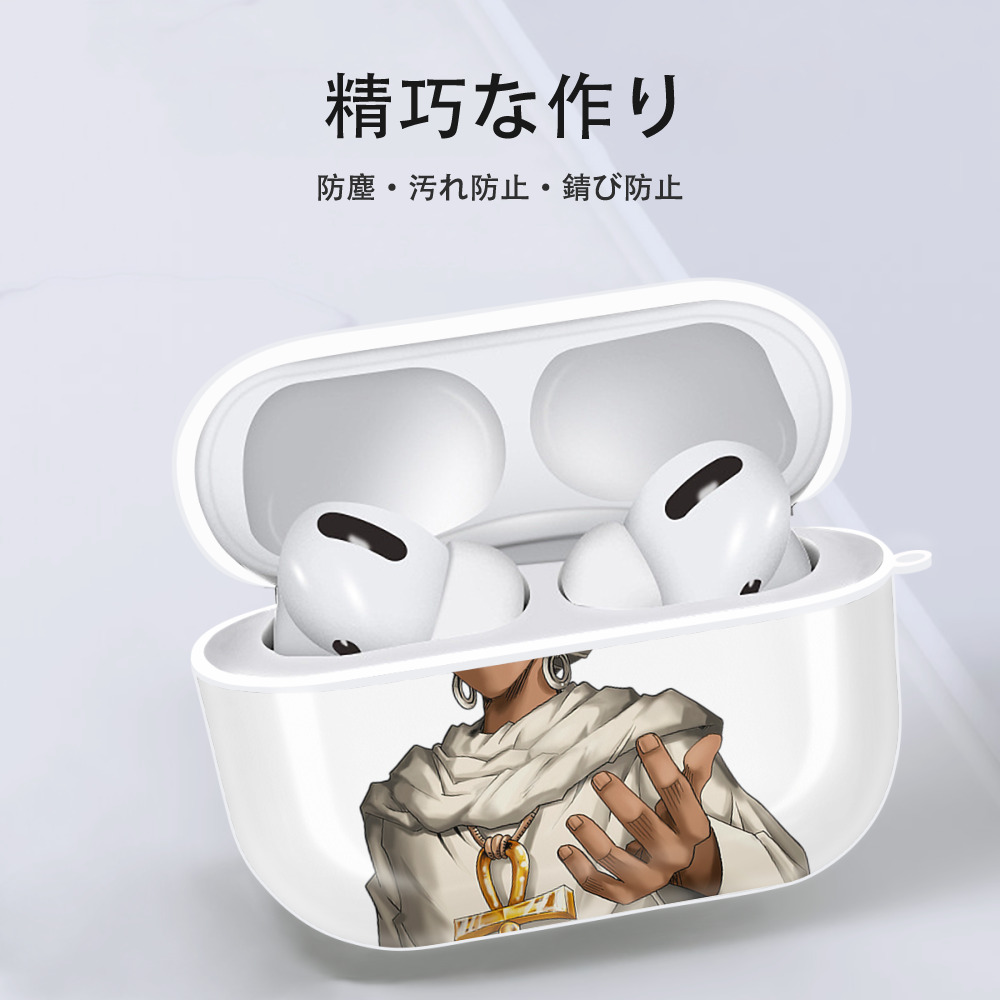 遊☆戯☆王 Yu-Gi-Oh! 【AirPods Pro用】ハードシェル保護ケース 耐衝撃・防指紋・カラビナ付き商品仕様