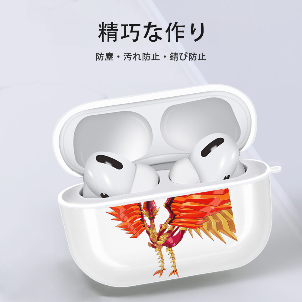 遊☆戯☆王 Yu-Gi-Oh! 【AirPods Pro用】ハードシェル保護ケース 耐衝撃・防指紋・カラビナ付き商品仕様