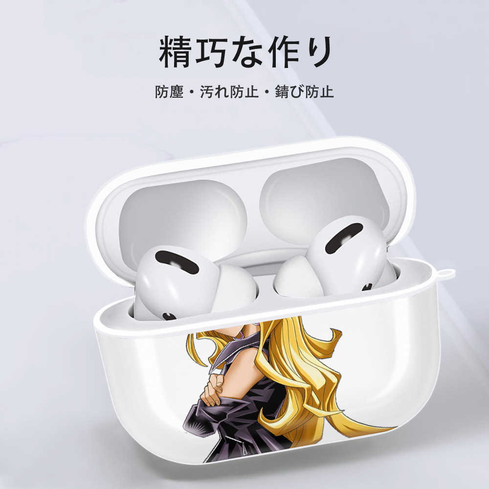 遊☆戯☆王 Yu-Gi-Oh! 【AirPods Pro用】ハードシェル保護ケース 耐衝撃・防指紋・カラビナ付き商品仕様