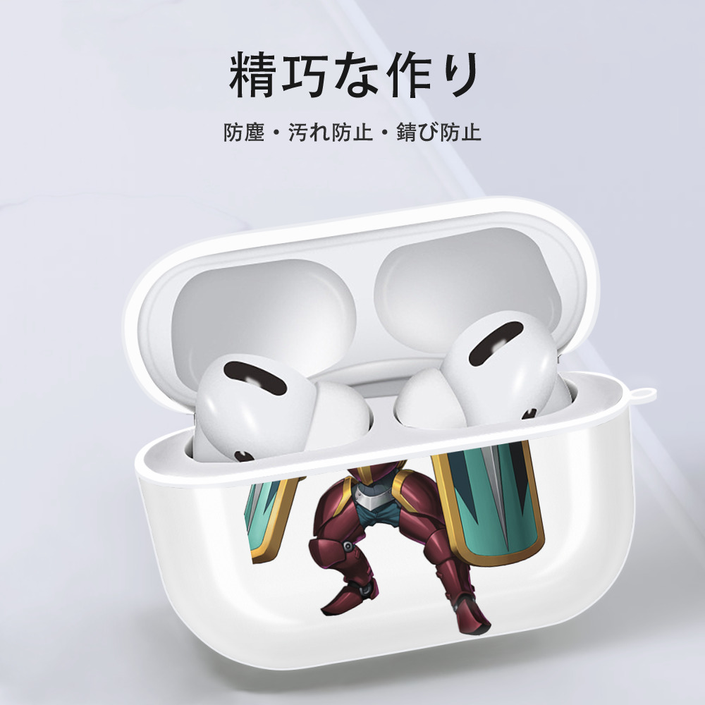 遊☆戯☆王 Yu-Gi-Oh! 【AirPods Pro用】ハードシェル保護ケース 耐衝撃・防指紋・カラビナ付き商品仕様