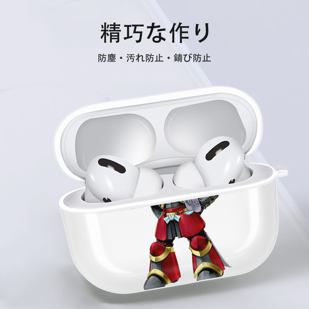 遊☆戯☆王 Yu-Gi-Oh! 【AirPods Pro用】ハードシェル保護ケース 耐衝撃・防指紋・カラビナ付き商品仕様