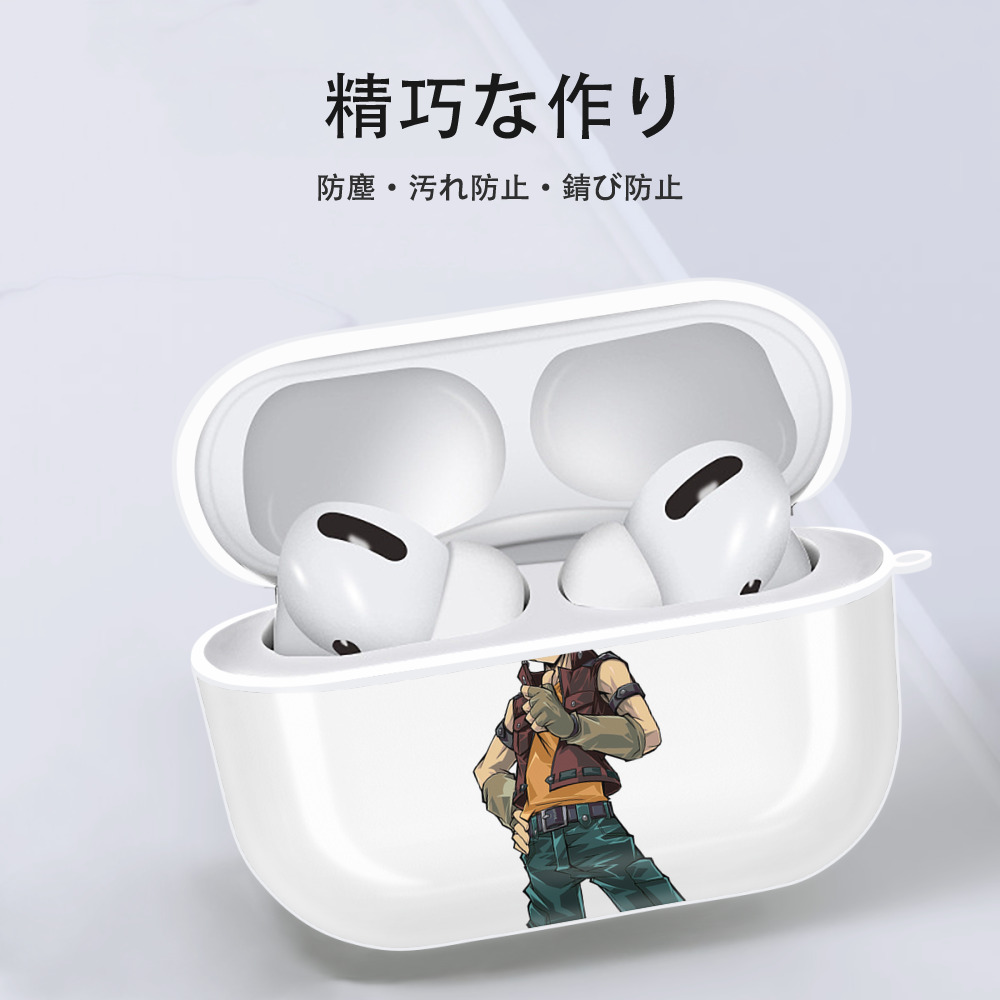 遊☆戯☆王 Yu-Gi-Oh! 【AirPods Pro用】ハードシェル保護ケース 耐衝撃・防指紋・カラビナ付き商品仕様