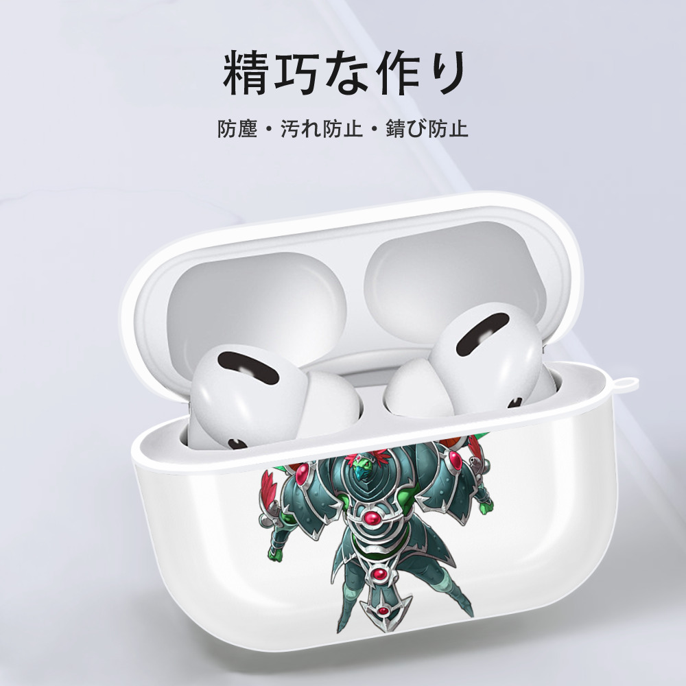 遊☆戯☆王 Yu-Gi-Oh! 【AirPods Pro用】ハードシェル保護ケース 耐衝撃・防指紋・カラビナ付き商品仕様