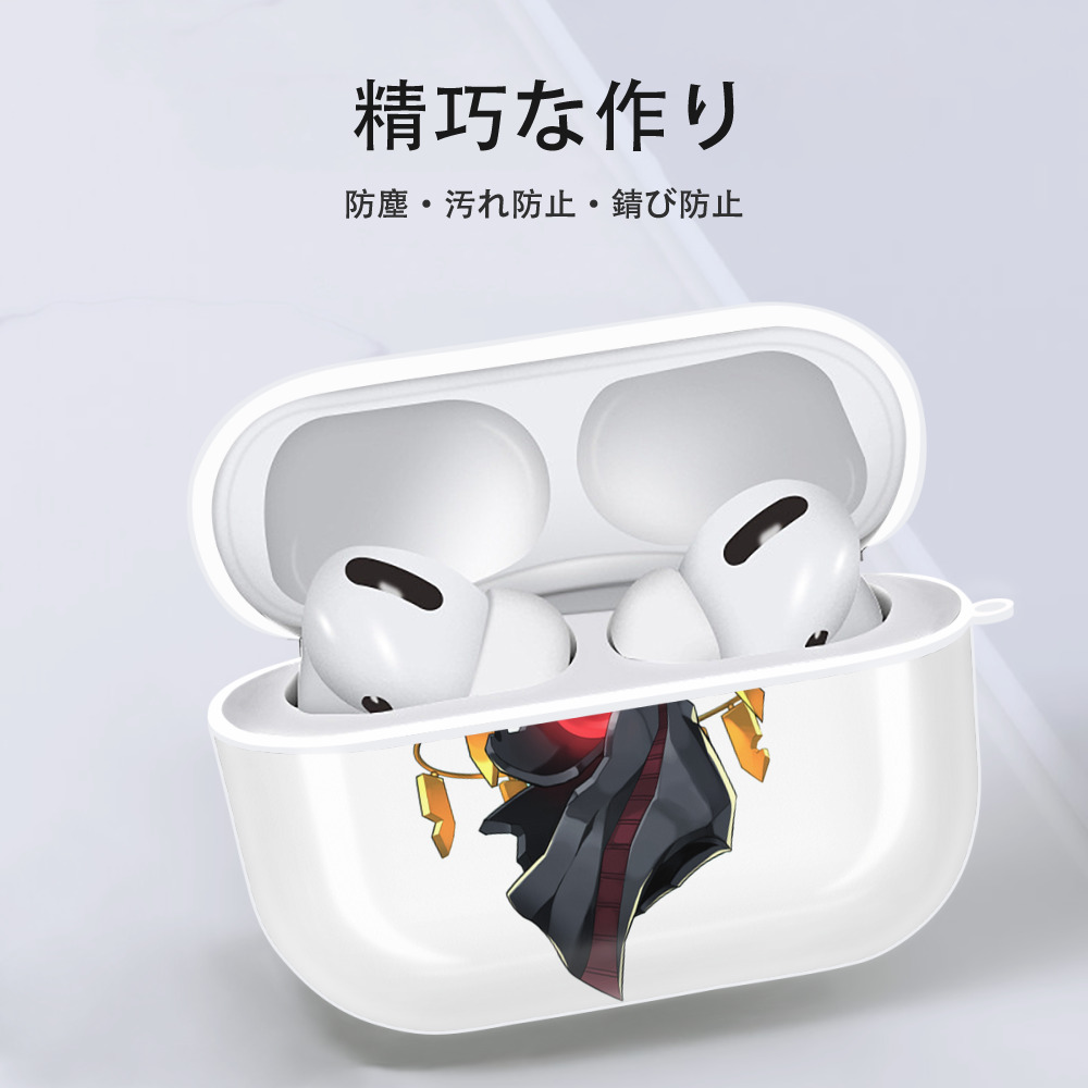 遊☆戯☆王 Yu-Gi-Oh! 【AirPods Pro用】ハードシェル保護ケース 耐衝撃・防指紋・カラビナ付き商品仕様