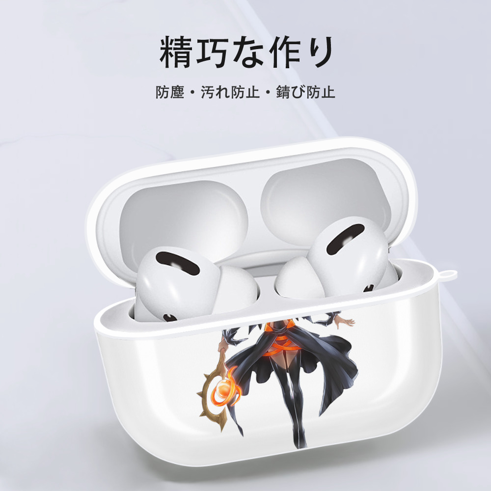 遊☆戯☆王 Yu-Gi-Oh! 【AirPods Pro用】ハードシェル保護ケース 耐衝撃・防指紋・カラビナ付き商品仕様