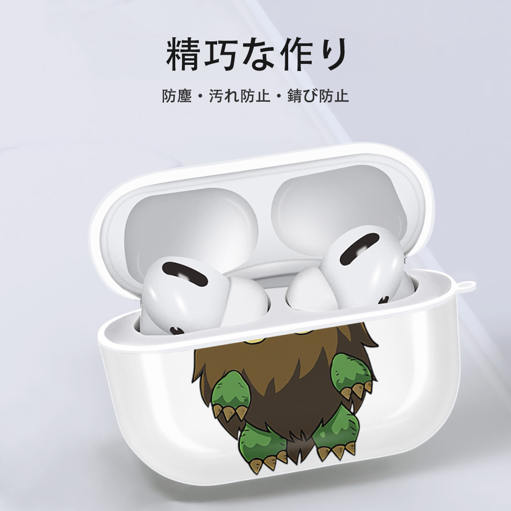遊☆戯☆王 Yu-Gi-Oh! 【AirPods Pro用】ハードシェル保護ケース 耐衝撃・防指紋・カラビナ付き商品仕様