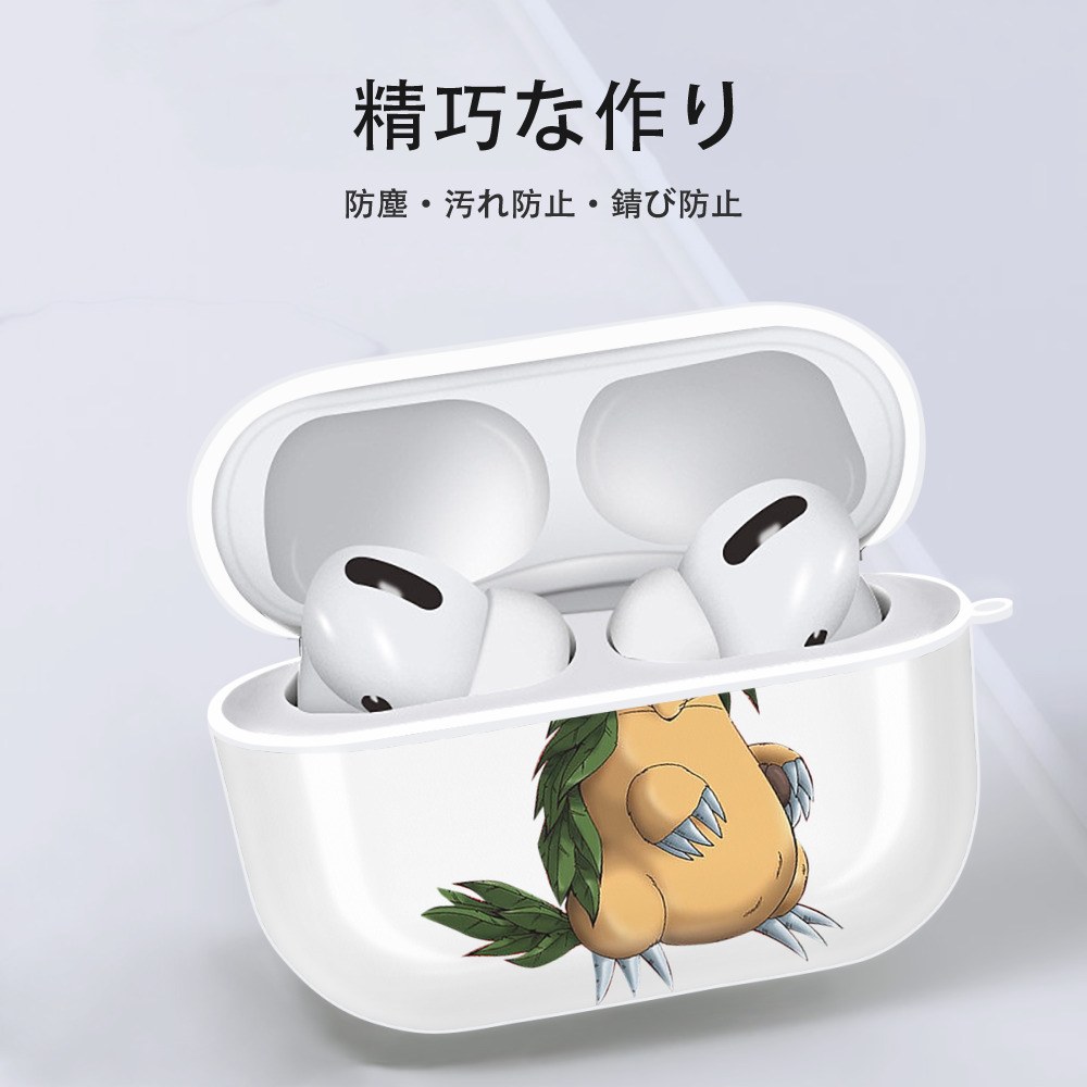 遊☆戯☆王 Yu-Gi-Oh! 【AirPods Pro用】ハードシェル保護ケース 耐衝撃・防指紋・カラビナ付き商品仕様