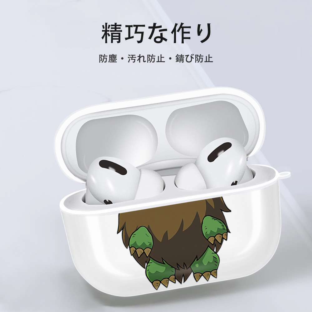 遊☆戯☆王 Yu-Gi-Oh! 【AirPods Pro用】ハードシェル保護ケース 耐衝撃・防指紋・カラビナ付き商品仕様