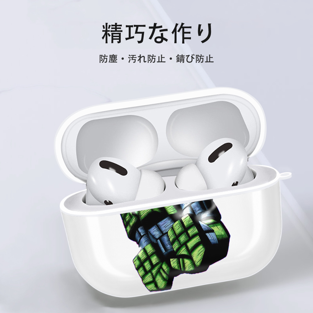 遊☆戯☆王 Yu-Gi-Oh! 【AirPods Pro用】ハードシェル保護ケース 耐衝撃・防指紋・カラビナ付き商品仕様