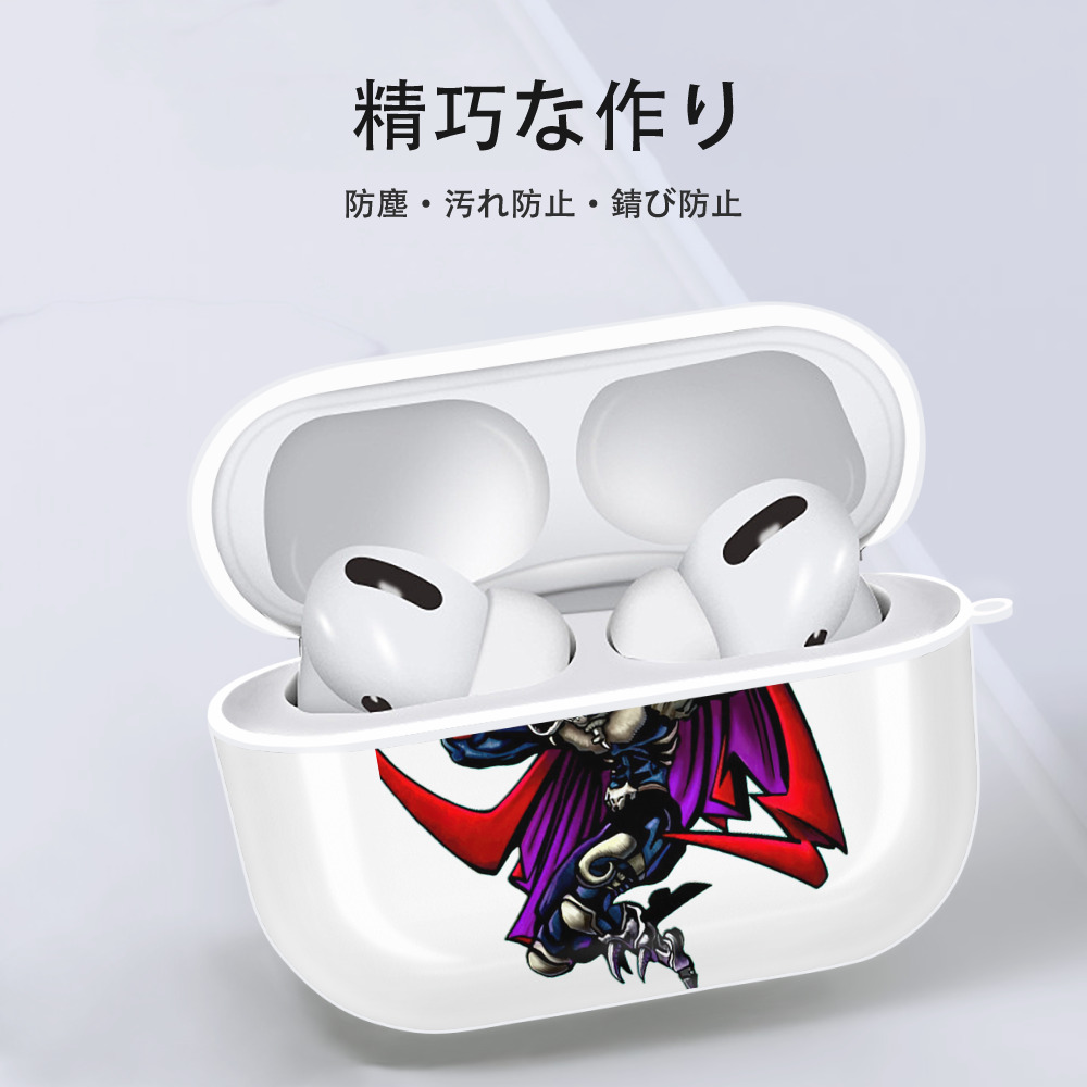 遊☆戯☆王 Yu-Gi-Oh! 【AirPods Pro用】ハードシェル保護ケース 耐衝撃・防指紋・カラビナ付き商品仕様