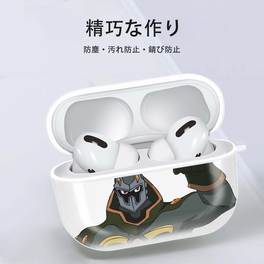 遊☆戯☆王 Yu-Gi-Oh! 【AirPods Pro用】ハードシェル保護ケース 耐衝撃・防指紋・カラビナ付き商品仕様